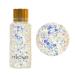 Body Glitter Gel 9 Colors Chunky Glitters Flakes Gel Colorful Mixed Glitter Mermaid Scale Sequins for Festival Party Festival Painting Decoration Makeup Face Makeup  Body  Hair  Eye and Lips (09)