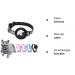 Leather Airtag Cat Collar - Adjustable GPS Tracking Neck Band for Small Medium & Large Cats - Anti-Losing Reflective Design - Buy Online on GoSupps.com