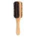 Beavorty 1stk double-sided beard brush cosmetics kit care gifts suits for men men's suits care set for men men's care set man European and American beech comb yellow 23x5.8x4.5cm