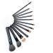 DFHBFG 12 Makeup Brushes Set - Professional Foundation & School Brushes for Flawless Application | International Shipping Available - Buy Online on GoSupps.com