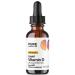 PureFormulas Liquid Vitamin D 25 mcg (1,000 IU) - Vitamin D3 Drops Essential Daily Support for Health and Wellness for Adults and Kids - Non GMO Vegetarian - 0.75 fl oz 0.75 Fl Oz (Pack of 1)