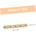 Ciieeo Key Holder Hooks Modern Holder Key Door Hat Hanger Wall for Bathroom Keys Washcloth Towel Keychain Rail Key Hanger 35X4.5X3CM Beige - Buy Online on GoSupps.com