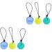 Gatuida 6 Stk toys Hand thickness Massage balls for the hands of manual trainer fitness equipment liteway handle strengths ball exercises squeezeball jelle tool powerball grip