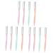 FRCOLOR 12 Sets Eyebrow Makeup Tool Kit Eyebrow Remover Portable Eyebrow Trimmer Portable Eyebrow Razor Eyebrow Shaper