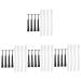 Balacoo 16 Sets Portable Eyebrow Trimmer Eyebrow Razor Eyebrow Detailing Tool Razor Blades for Men Shavers for Men Tinkle Shaver Brow Razors for Women Eyebrow Trimming Tool Face Razor Man 15.5x0.9cm