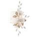 FRCOLOR Bridal Comb Wedding Hair Accessories for Brides Bridal Flower Insert Comb Hair Decor Lovely Hair Comb Bridesmaid Hair Accessories Wedding Hair Comb Reusable Headdress Party Supply