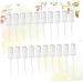 HAPINARY 20pcs Pump Head Essential Oil Sprayer Tops Mason Jar Soap Pump Bottle Pump Perfume Spray Bottle Hand Wash Dispenser Perfume Refill Pump White Lotion Travel Perfume Bottle 12.00X2.00X2.00CM White - Buy Online on GoSupps.com