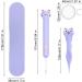 2 Pack Baby Nose and Ear Cleaner Nasal Booger and Ear Wax Removal Tool Nose Cleaner Tweezers with Light for Newborns Infants Adult Safely Clean Baby's Boogers Ear Wax Baby Must Have Items(Purple) - Buy Online on GoSupps.com