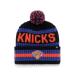 47 New York Knicks Men's Women's Bering Cuffed Beanie Knit Stretch Fit Black Black One Size