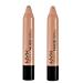Pack of 2 NYX Simply Nude Lip Cream SN05 Honey