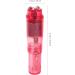 Healifty Portable Mini Vibration Full Body Massager - 4 Heads & Lightweight Design for Personal Use (Pink) - International Shipping Available - Buy Online on GoSupps.com