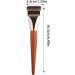 Foundation Makeup Brush - Wooden Handle Highlighter Brush | Face Makeup Tool | Professional Contour Brush | Flat Top Makeup Brushes For Liquid Cream And Powder - Buy Online on GoSupps.com