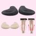 Exceart Corrective Lateral Heel Wedge Insoles - 2 Pairs for Foot Alignment, Knee Pain, Bow Legs, and Osteoarthritis - Black - Buy Online on GoSupps.com