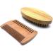 Buy Ailife Beard Brush - Natural Wild Boar Bristles & Bamboo Face Massage for Men | Perfect for Beards & Mustaches - International Shipping Available - Buy Online on GoSupps.com