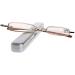 REAVEE 2 Pack Pocket Ultra Slim Reading Glasses +1.25 - Metal Spring Hinge Readers for Men & Women - Small Portable Readers with Pen Clip Case - Includes Pen Case - Buy Online on GoSupps.com