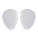 5 Pairs Metatarsal Cushion Pads Metatarsal Support Forefoot Cushion High Heel Metatarsal Inserts Half Insoles Silicone High Heel Pads Cushioning Spike Pad