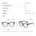 Stylish Blue Light Blocking Reading Glasses - Classic TR90 Frame Anti-Glare & UV Protection (+200 C5) | Shop Internationally - Buy Online on GoSupps.com