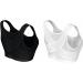 2024 New O BH for Seniors - Front Closure Bras for Older Women (Black & White) - Sport Multi-Colored Size 4XL - Comfortable & Supportive - Buy Online on GoSupps.com