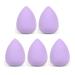 INFINIQUE CREATIONS Purple Makeup Beauty Foundation Blender Sponge Cosmetics Blending Puff - 5 Pieces