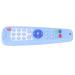 Baby Remote Control Teether Toy Baby Teether Toy Attracts Various Buttons for Home Use (Blue)