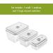 ZWILLING Fresh 3-Pc Glass Food Storage Containers - Meal Prep Assorted Sizes - Buy Online on GoSupps.com