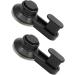 Alipis 4 Pcs Suction Cup Hooks Towel Hanger Bath Robe Hanger Coat Hooks Hook up Accessories Sucker mediumx2pcs Blackx2pcs - Buy Online on GoSupps.com