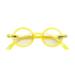 LONDON MOLE Eyewear | Moley Reading Glasses | Round Glasses | Cool Readers | Stylish Reading Glasses | Men's Women's Unisex | Spring Hinges Transparent Yellow 3.0 x