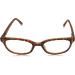 Foster Grant Women's Sheila Rectangular Reading Glasses - Matte Tortoise/Transparent - Stylish & Adjustable 2x Magnification - Buy Online on GoSupps.com