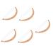 Hemoton 5 Sets Eyebrow Measure Tool guide measuring level ruler Eyebrow Ruler 19.5x2.8cmx5pcs As Shownx5pcs