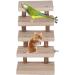NganSuRong Wooden Hamster Parrot Bird Cage Toy | 5-Layer Climbing Swing & Training Tool - Buy Online on GoSupps.com