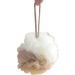 Gralara Body Puff Bath Sponge - Portable Khaki Shower Ball for Ultimate Bath Experience | Buy Internationally - Buy Online on GoSupps.com