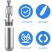 Portable Waterproof Pill Holder Keychain Black Travel Pill Organizer for Purse & Pocket - Buy Online on GoSupps.com