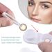 Semme Black Contact Lens Container Kit - Eye Care Holder with Mirror for Travel & Maintenance - Buy Online on GoSupps.com