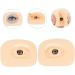 Didiseaon 5 Sets Makeup Practice Skin Eyeshadow Blank Makeup Skin Practical Eye Skin Exercise Board Major 6.9x5.2cmx5pcs Assorted Colorx5pcs - Buy Online on GoSupps.com