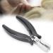 Hair Extension Pliers for Micro Rings Beads Professional Hair Extension Tool Black Microring Pliers Keratin Extension Plie Spring Design These Hair Extension Plie - Buy Online on GoSupps.com