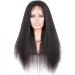 YTOOZ real hair lace front wig Brazilian pure real hair wig for black women pre -plucked with baby hair deep part natural hairline 150% dense women real hair lace wig 18 18 inches