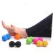 Magiclulu Massage Ball - Happy Life Black-Ish Pain Relief & Shoulder Roller | Premium Yoga Double Ball for Optimal Relaxation - Buy Online on GoSupps.com
