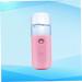 FOMIYES 2pcs Mini Humidifier Portable Humidifer Hot Usb Charging Steamer Sprayer Hydrating Instrument Charge 4*4cmx2pcs Pinkx2pcs - Buy Online on GoSupps.com