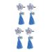 ABOOFAN 2 Pairs New Year Bobby Pin Kids Barrettes for Hair Chinese Style Hairpin Girl Barrettes Clip Girls Hair Clips Hair Clip for Han Chinese Clothing Child Side Clip Japanese-style