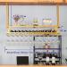 Metal Wine Glasses Hanger Wine Storage Display Shelf Wine Glass Racks Bilayer 60-200cm Ceiling Bottle Rack Width/Height Adjustable High Load-Bearing Capacity (Gold 60cmx30cm) - Buy Online on GoSupps.com
