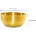 Buy FRCOLOR Foam Dishwasher Shaving Cup for Men - Stainless Steel Shaving Bowls & Cream Cups - Perfect Beard Shaving Tools - 9x9x4.9CM Golden - Buy Online on GoSupps.com