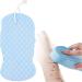 Super Soft Exfoliating Bath Sponge for Adults, Children, and Pregnant Women - Reusable Ultra Soft Shower Sponge (Blue) - Buy Online on GoSupps.com