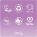 Friendly Soap Handmade Natural Lavender Soap - Relaxing Indulgent Exfoliating 95g - Buy Online on GoSupps.com