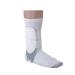 OSSUR AIRFORM UNIVERSAL INFLATABLE STIRRUP ANKLE BRACE- White/Grey Youth/Pony