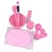 1 Set Facial Mask Mixing Bowl Set DIY Face Mask Mixing Tool Kit with Facial Mask Mixing Bowl Stick Spatula Measuring Spoon Brush Facial Sponge Spray Bottle Puff Soaking Bottle Pink