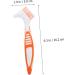 FRCOLOR 8 STK Toothbrush Denture Cleaning Brush | Effective Denture Cleaner Tools with Nylon Bristles for Proverean Care - Buy Online on GoSupps.com