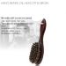 Zunedhys 2pcs Horse Hair Beard Brush & Wooden Handle Curved Comb - Natural Hair Styling Tool for Men | International Shipping - Buy Online on GoSupps.com