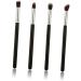 Healeved 12 Pcs Eye Make-up Brush Kit Lip Scrubber Brush Eyeshadow Brushes Eye Shadow Brush Lip Scruber Black - Buy Online on GoSupps.com