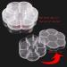 5700 Pcs Half Pearls for Crafts - White Flatback Pearls in Various Sizes for Nail Art, DIY Projects, and Makeup - Neatly Organized Craft Pearls for Artists - Buy Online on GoSupps.com