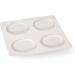 FabaCare Corbby Gel-Padded Shoe Insoles - Transparent Self-Adhesive Gel Cushions for High Heels | 4 Pads for Ultimate Comfort - Buy Online on GoSupps.com